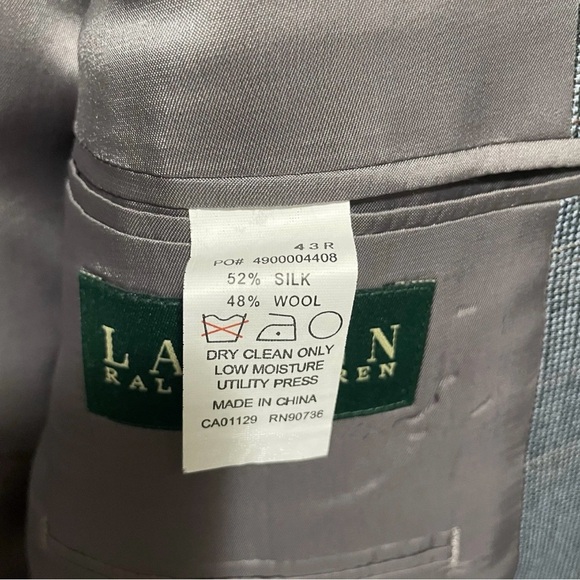 Lauren Ralph Lauren Men’s Blazer Sport Coat – Size 43R - Picture 3 of 16